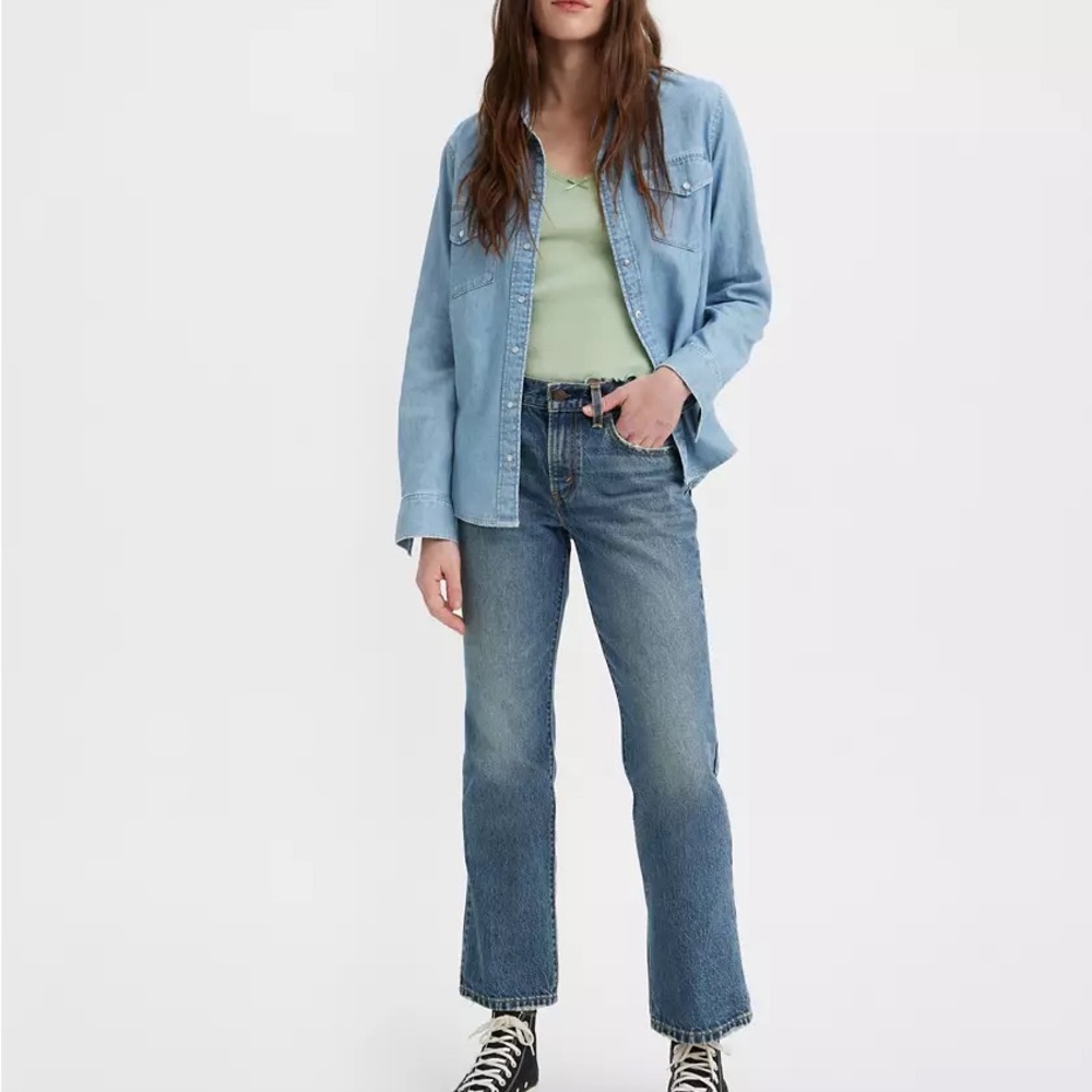 Levi's Women's Blue Boot Cut Jeans NWOT size 32 (snug fit with little stretch)